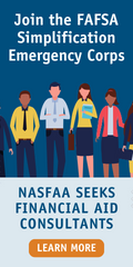 NASFAA's Emergency Corps of Financial Aid Professionals