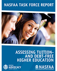Assessing Tuition & Debt Free Higher Ed Report Cover