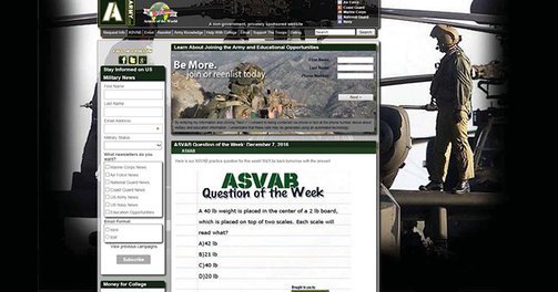 Copycat Military Websites
