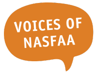 Voices of NASFAA logo