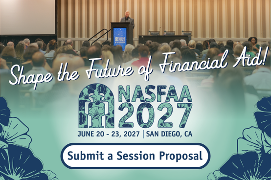 NASFAA 2027 CFP Homepage Ad