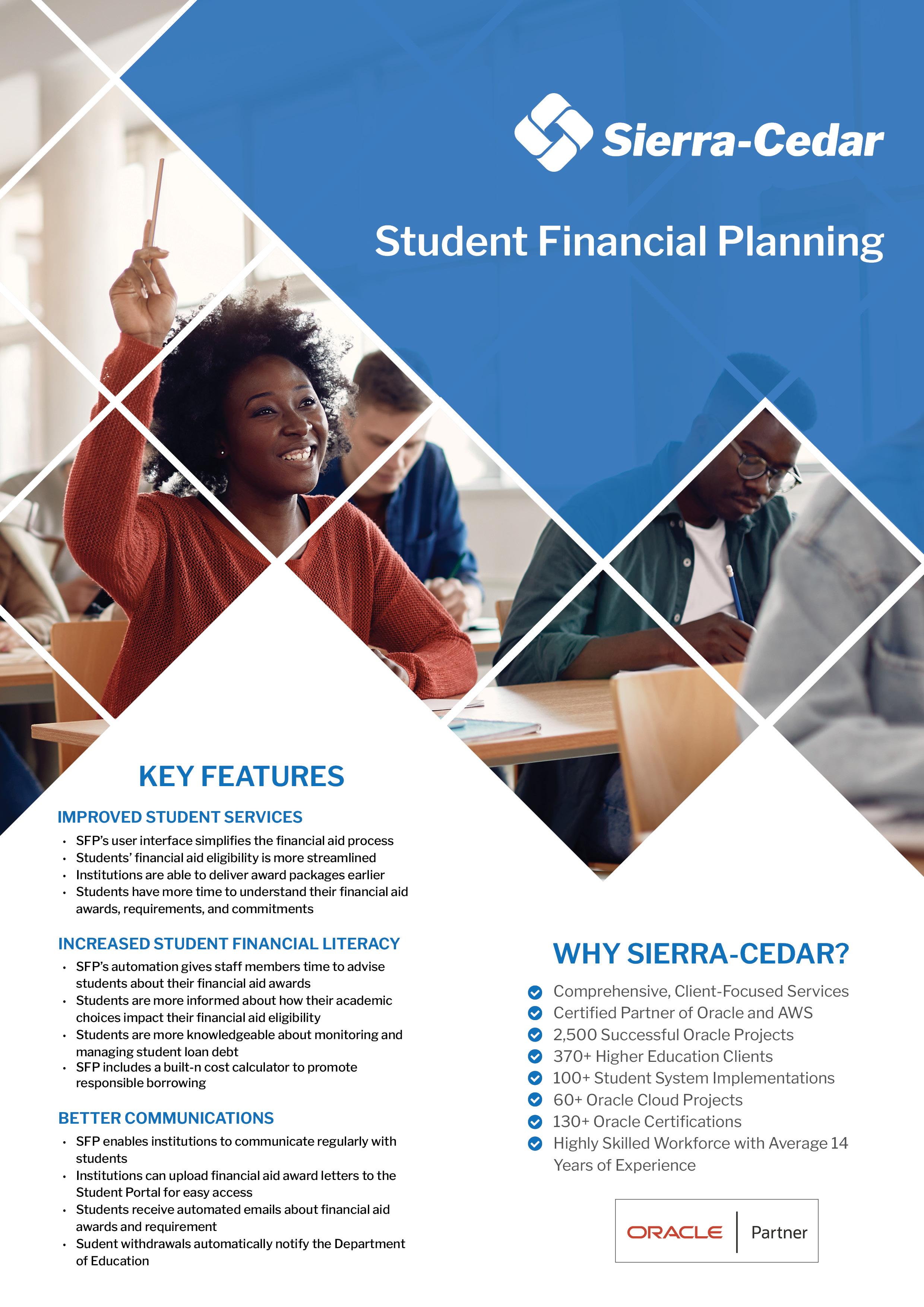 Oracle Student Financial Planning Consulting Services