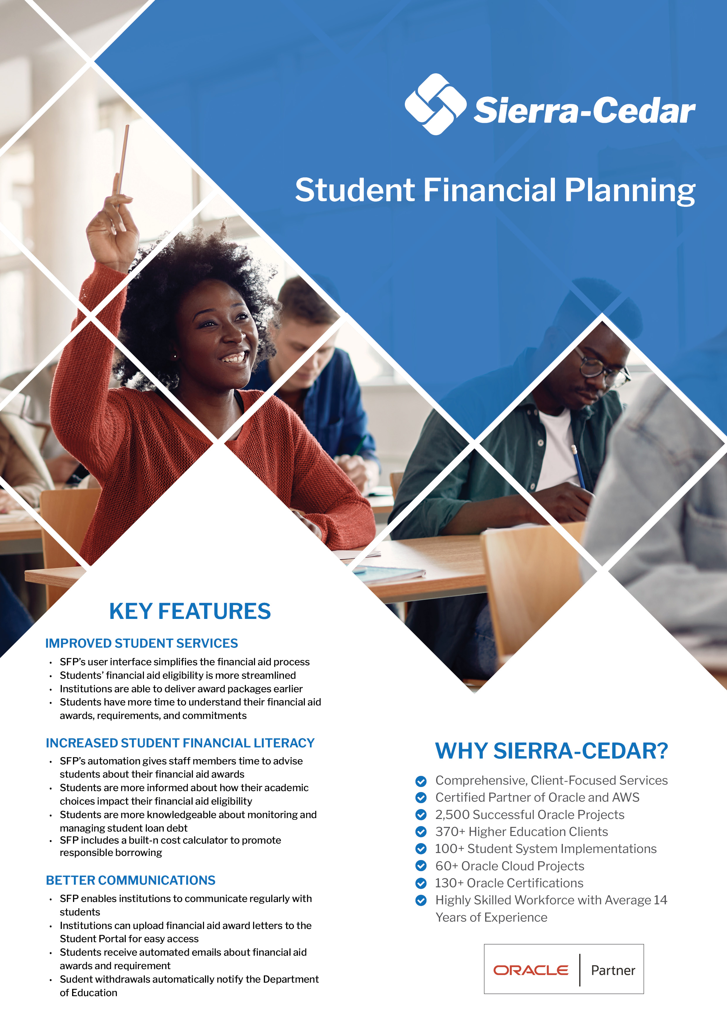 Oracle Student Financial Planning Consulting Services