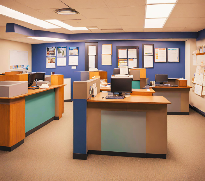Empty Financial Aid Office
