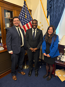 Hill Visit with Rep. Amo