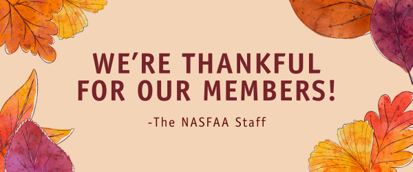 We're thankful for our members!