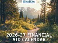 NASFAA 2026-27 Calendar