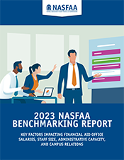 NASFAA 2023 Benchmarking Report Cover