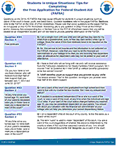 Tip Sheet