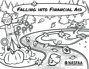 Fall coloring page