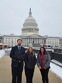 Members of ILASFAA at Capitol Hill