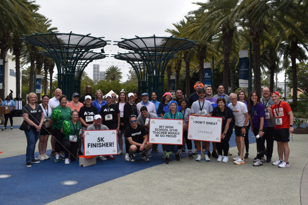 Group photo with Charity Partner & Sponsors